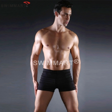 Classic Design Elastic Band adjustable ties Plus size men's Swimsuit