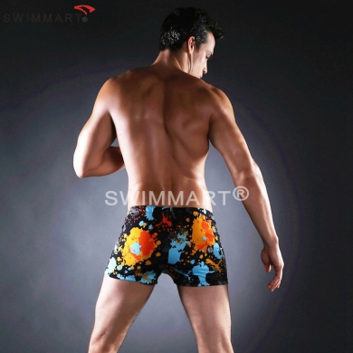 Most Popular Model Cool Allover-Print Swim trunks Large Male Plus size men Swimsuit Drop shipping