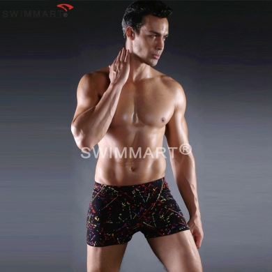 Classic Model Newest Cool Prints Elastic ties Large Men Big size Sexy mens Shorts Swimwear