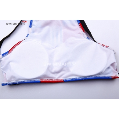 Tank Top Removable Push up padding Back Cross - straps exotic Bikini sets