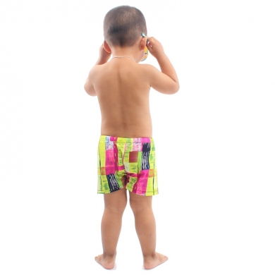 Kids Boy Swimwear Waist tied Children Swimsuit Cute Boys Beachwear Teenage Swimming Trunk Toddler Bathing Suits